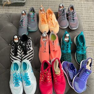 Bundle of Nikes size 10-11 women’s shoes!